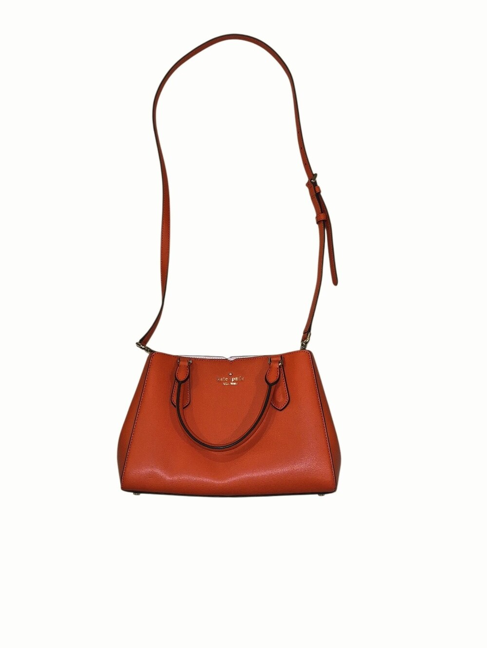 kate spade new york Tippy Small triple compartment Satchel Nwot Tamarillo